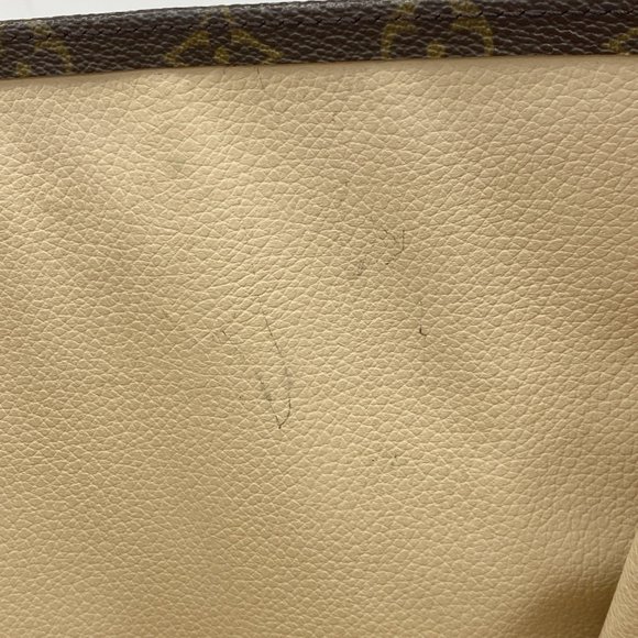 Louis Vuitton Tote Bag Monogram Sac Plat M51140 Brown Women's - Picture 10 of 12